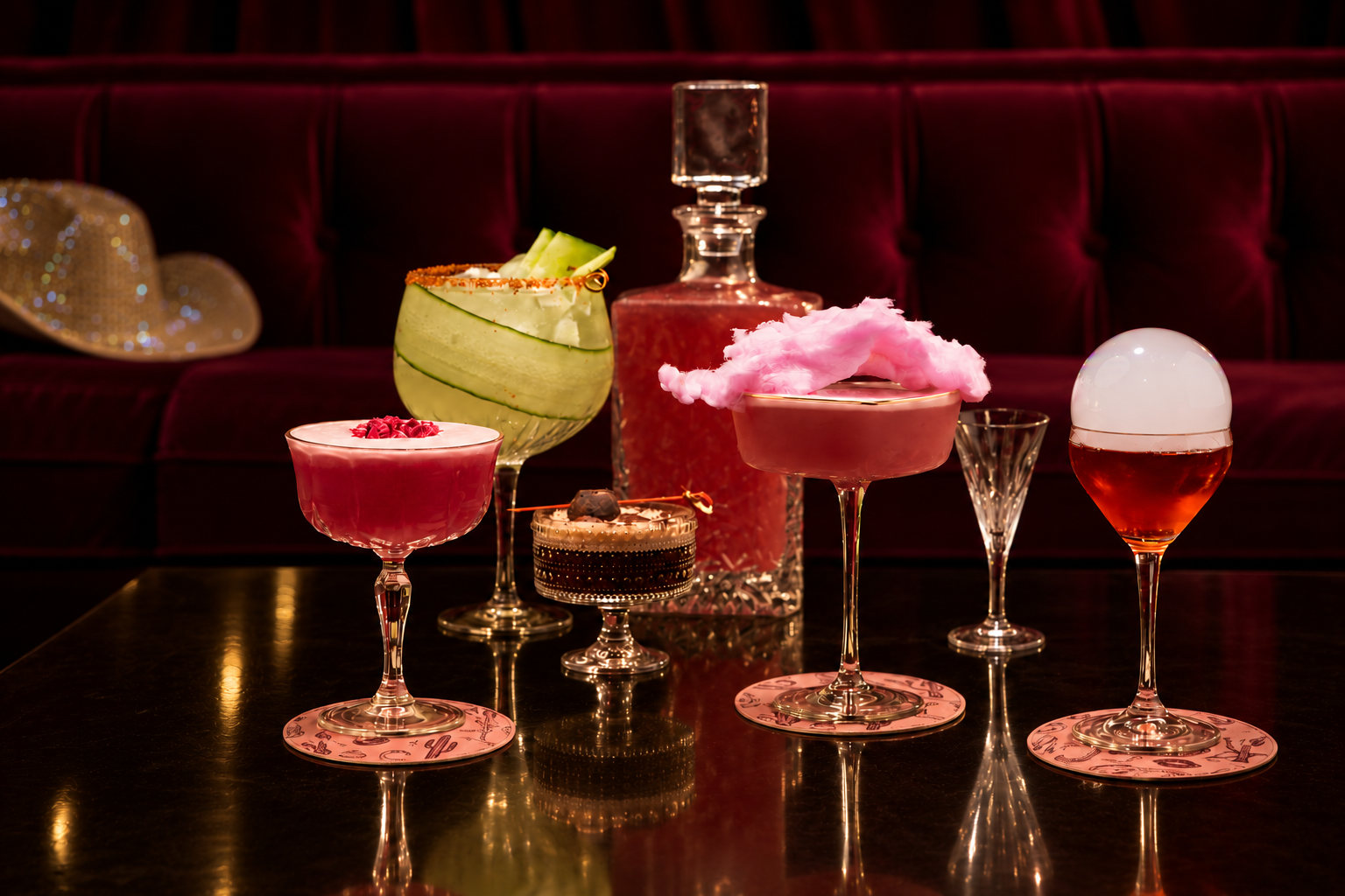 Rhinestones, Line Dancing & Cocktails: Miss Loretta’s Is Bringing Cowgirl Glam to Las Vegas